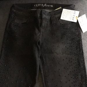 Guess jeans NEW Black straight legged